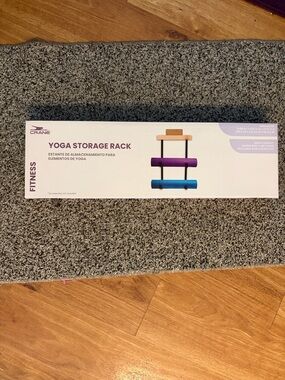 Yoga Storage Rack - Fitness Organizer